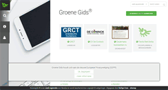 Desktop Screenshot of groenegids.com